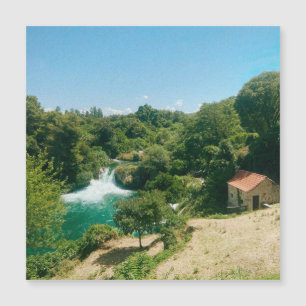 Carte Magnétique Cascades de Krka - Parc national de Krka - Croatie