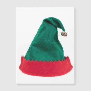 Carte Magnétique Casquette Elfe de Noël