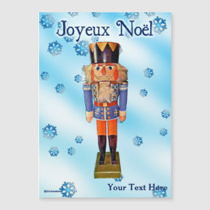 Carte Magnétique Casse-noix allemand - Joyeux Noël