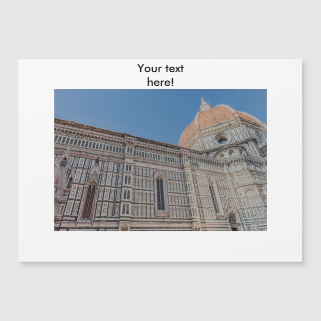 Carte Magnétique Cathédrale de Florence (Devant)