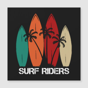 Carte Magnétique Cavaliers du surf