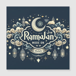 Carte Magnétique Célébrer le Ramadan avec le mode RamadanOn