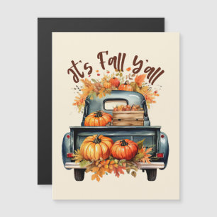 Carte Magnétique C'est l'automne