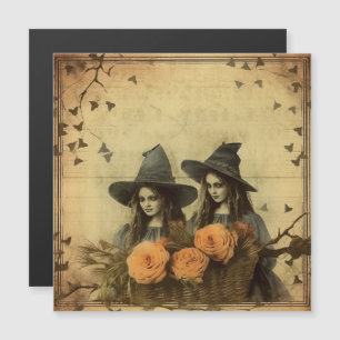 Carte Magnétique Chariot Halloween vintage (11)