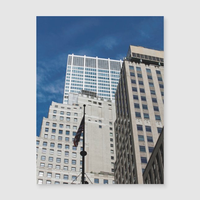 Carte Magnétique Chase Manhattan Bank New York City (Devant)