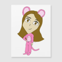 chatte rose