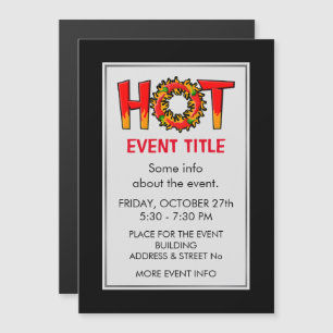 CARTE MAGNÉTIQUE CHAUD