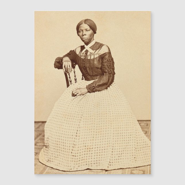 Carte Magnétique Chemin de fer abolitionniste Harriet Tubman (Devant)