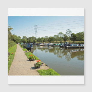 Carte Magnétique Cheshire de Poynton supérieur du canal Macclesfiel