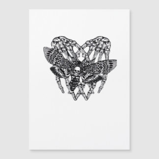 Carte Magnétique Chevalier de mort Moth Classic - Squelette Coeur m
