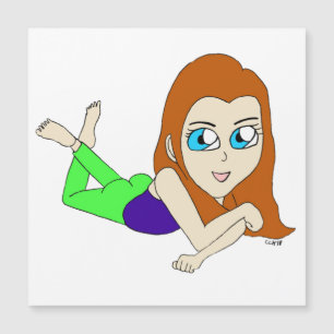Carte Magnétique chibi