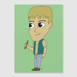 Carte Magnétique chibi