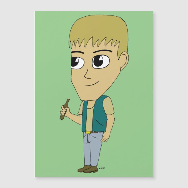 Carte Magnétique chibi