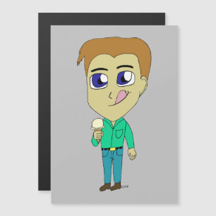 Carte Magnétique chibi