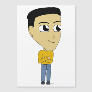 Carte Magnétique chibi