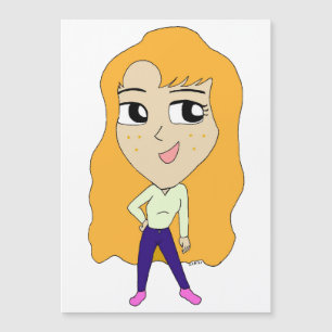 Carte Magnétique chibi