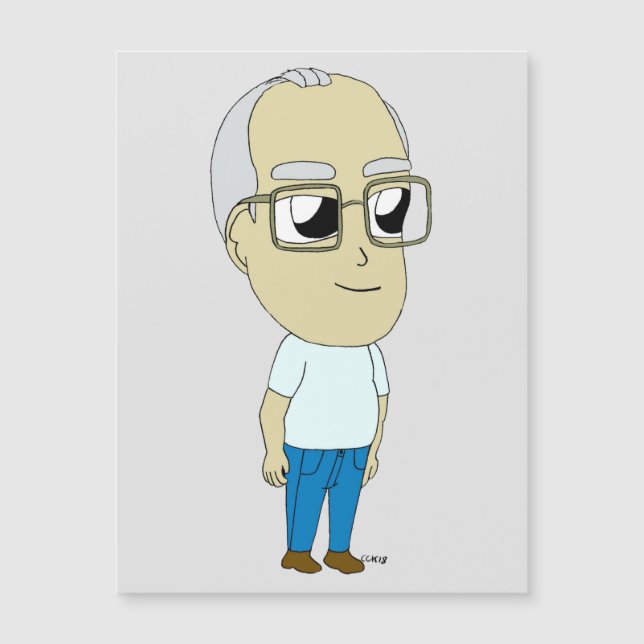 Carte Magnétique chibi (Devant)