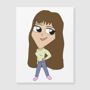 Carte Magnétique chibi