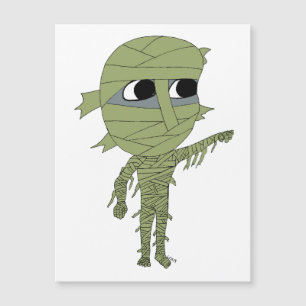 Carte Magnétique chibi mummy