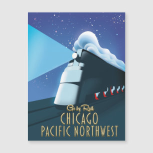 Carte Magnétique Chicago Pacific Northwest
