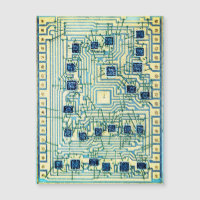 Chip en silicone vintage