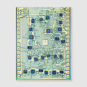 Carte Magnétique Chip en silicone vintage