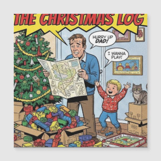 Carte Magnétique christmas 2