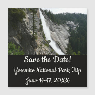 Carte Magnétique Chutes du Nevada dans le parc national de Yosemite