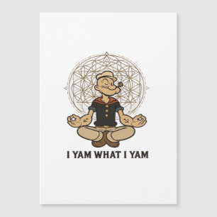 Carte Magnétique Citation de Je Suis Ce Que Je Suis Mème