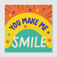 Citation de la Saint-Valentin "Tu me fais sourire"