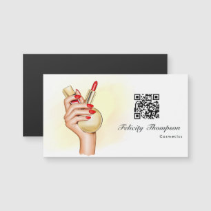Carte Magnétique Code QR du salon de beauté