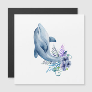 Carte Magnétique Collection de design Happy Dolphin  