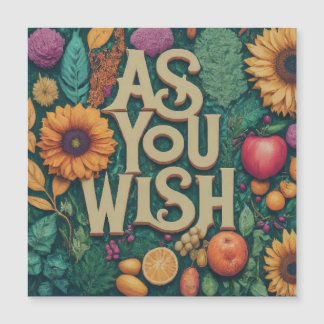 Carte Magnétique Comme vous le souhaitez