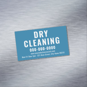Carte magnétique commerciale de nettoyage à sec co