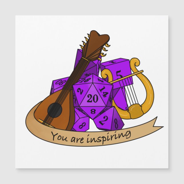 Carte Magnétique Conception des dés de série (Devant)