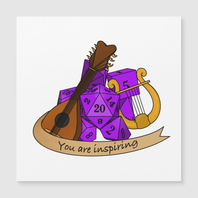 Carte Magnétique Conception des dés de série (Devant)