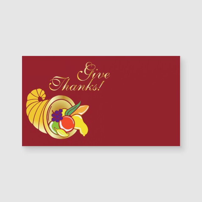 Carte Magnétique Cornucopia (Devant)