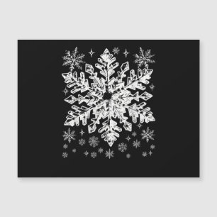 Carte Magnétique Costume de flocon de neige Hiver Noël Matching Men