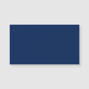 Carte Magnétique Couleur solide Indigo de la marine   Classique et 