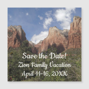 Carte Magnétique Cour des Patriarches II au Zion National Park