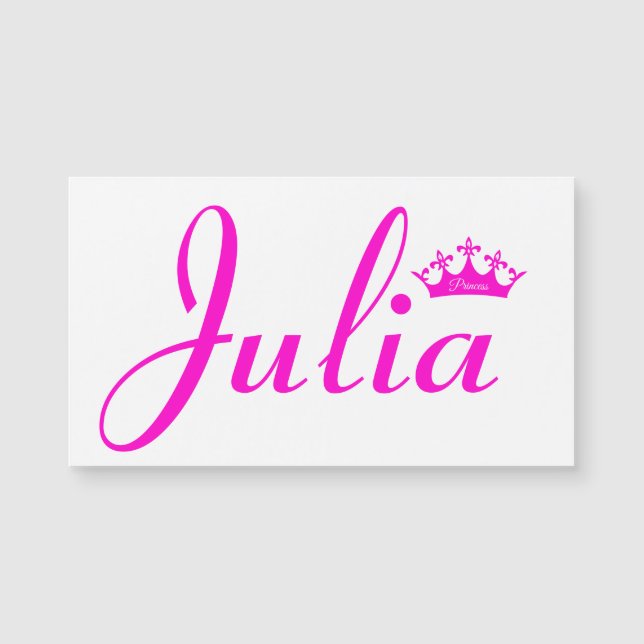 Carte Magnétique Couronne de la princesse (Devant)