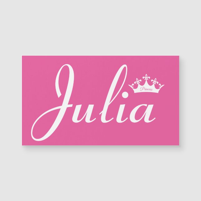 Carte Magnétique Couronne de la princesse (Devant)