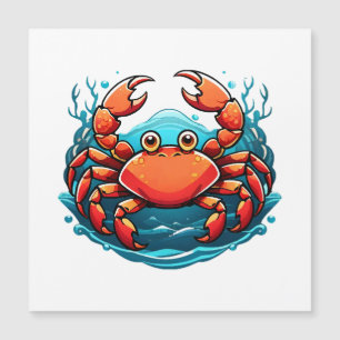 Carte Magnétique crabe-drole