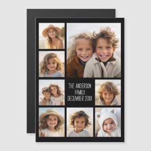 Carte Magnétique Créer un collage photo personnalisé avec un aimant