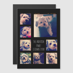 Carte Magnétique Créer un collage photo personnalisé avec un aimant