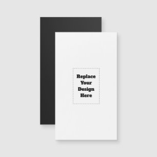 Carte Magnétique Créez votre propre blanc 