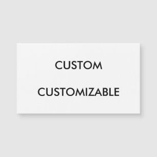 Carte Magnétique Customise personnalisable - Vide personnalisé