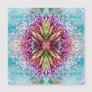 Carte Magnétique Dandelion coloré