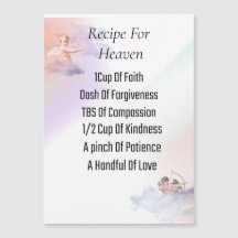 Carte magnétique de 5 po x 7 po