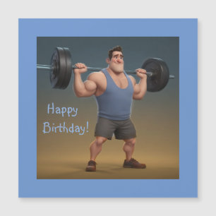 Carte magnétique de l'homme d'entraînement